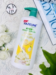Sữa Tắm HAZELINE Hương SỮA GẠO HOA Nhài 3X 800g (KO ÁP DỤNG GIẢM 10% TTĐ)
