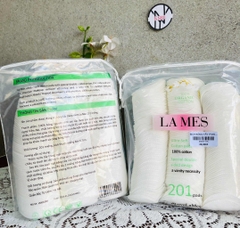 BỊCH BÔNG TẨY TRANG LAMES 201 MIẾNG (2)