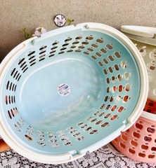 GIỎ 2 QUAI ELIP SIZE VỪA VIỆT NHẬT (3205) (26x20x15cm)
