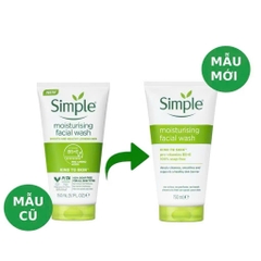 KM SỮA RỬA MẶT SIMPLE TRẮNG ĐỤC 150ml CHO DA THƯỜNG CẤP ẨM + TẶNG 1 TẨY TRANG 200ml (Ko áp dụng giảm 10)