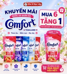 KM NƯỚC XẢ QUẦN ÁO COMFOR THAILAND FULL VAT ( MUA 6 TẶNG 1) (2) '