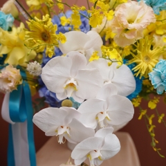 Bình Gốm Hoa Tươi cao cấp