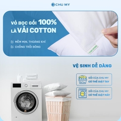 Thumbnail Ruột Gối Khách Sạn 5 Sao Microfiber Lông Vũ Nhân Tạo 5
