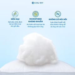 Thumbnail Ruột Gối Khách Sạn 5 Sao Microfiber Lông Vũ Nhân Tạo 3