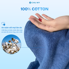 Thumbnail Khăn Gội Màu Cotton 35x80cm CHU MY 3