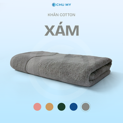 Thumbnail Khăn Tắm Màu Hàn Quốc 70x140cm Cotton 430g 8