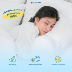 Thumbnail Vỏ Gối Ôm Cotton Khách Sạn 5 Sao D40x100cm | CHU MY 3