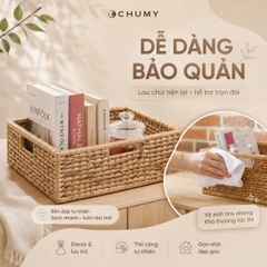 Thumbnail Khay Lục Bình Tự Nhiên Đựng Đồ Decor Bền Đẹp, Đa Năng 5