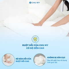 Thumbnail Ruột Gối Khách Sạn 5 Sao Microfiber Lông Vũ Nhân Tạo 4