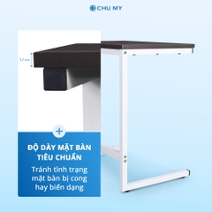 Thumbnail Bàn góc chữ C CHU MY chân sắt, thiết kế hiện đại, đa năng 4