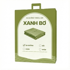 Thumbnail Ga giường Tencel 60s CHU MY - Màu Xanh Bơ - TS-82 1