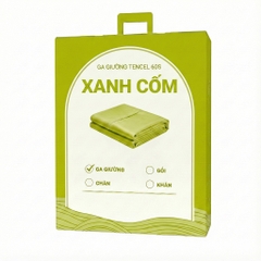 Thumbnail Ga giường Tencel 60s CHU MY - Màu Cốm - TS-164 1