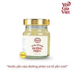Combo 3 Hũ Nước Yến Sào Đường Phèn 70ml