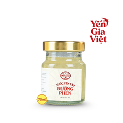 Nước Yến Sào Đường Phèn 70ml - Hộp 6 Hũ