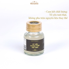 Set 6 hũ tổ yến chưng thật hạt sen Yến Gia Việt cao cấp chứa 7.5g yến tươi giúp ăn ngon, ngủ ngon - hũ 75ml