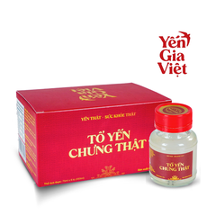 Tổ Yến Chưng Thật Đường Phèn 75ml - Hộp 6 Hũ