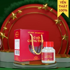 Tổ Yến Chưng Thật Đường Phèn 75ml - Hộp 6 Hũ