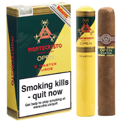 <b>Montecristo Open Master Tubos</b><br>Hộp 3 điếu | 4⅞ x 50