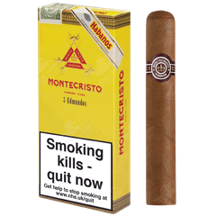 <b>Montecristo Edmundo</b><br>Hộp 3 điếu | 5⅜ x 52