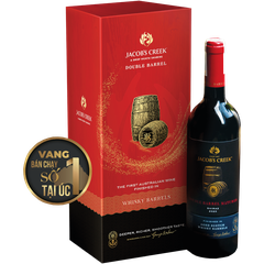 <b>BSP Vang Úc Jacob's Creek Double Barrel Shiraz F24</b><br>75cl | 14.5%