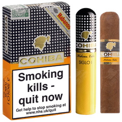 <b>Cohiba Siglo I Tubos</b><br>Hộp 3 điếu | 4 x 40