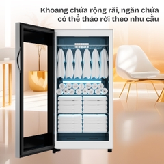 Fujihome SD68 – tủ sấy giày dép 68L khử mùi UV Ozone cho mùa mưa nồm