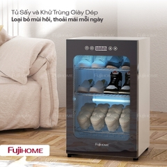Fujihome SD68 – tủ sấy giày dép 68L khử mùi UV Ozone cho mùa mưa nồm