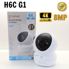 Camera Ezviz Xoay 360 Trong Nhà H6C G1 4K