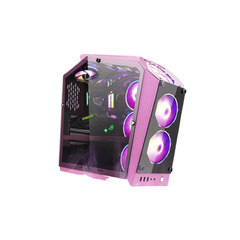 VỎ MÁY TÍNH SAMA TG-05 (PINK | 4 FAN LED RGB) | Hàng chính hãng