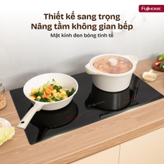 Fujihome IC2623 – bếp từ đôi 3600W biến tần, ninh hầm êm, giữ ấm 3 mức