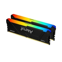 RAM Kingston FURY Beast RGB 16GB (2x8GB) DDR4 3200MHz (KF432C16BB2AK2/16) | Hàng chính hãng