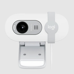 Webcam Logitech Brio 100 1080p full HD- Màu trắng 960-001618 | Hàng chính hãng
