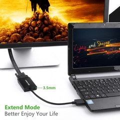 Cáp chuyển HDMI to VGA UGREEN 40233 cao cấp | Hàng chính hãng