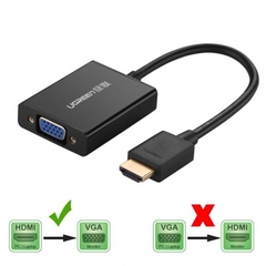 Cáp chuyển HDMI to VGA UGREEN 40233 cao cấp | Hàng chính hãng