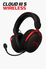 TAI NGHE CLOUD 3 S WIRELESS ĐEN/ĐỎ,ĐEN, TRẮNG