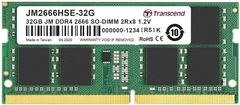Bộ nhớ trong Ram Transcend JM2666HSE-32G 32GB JM DDR4 2666Mhz SO-DIMM 1Rx8 2Gx8 CL19 1.2V | Hàng chính hãng