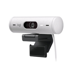 Webcam máy tính Logitech Brio 500 White 960-001429 | Hàng chính hãng