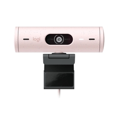 Webcam máy tính Logitech Brio 500 Pink 960-001433 | Hàng chính hãng