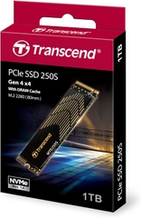 Ổ cứng thể rắn SSD chơi game nội bộ Transcend 1TB MTE250S | Hàng chính hãng
