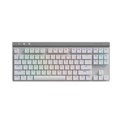 Bàn phím cơ Logitech G515 LightSpeed TKL Wireless White_920-012581 | Hàng chính hãng