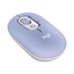 Chuột không dây Logitech Pop Mouse with EMOJI màu Tím Lilac - 910-007403 | Hàng chính hãng