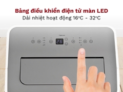 Fujihome PAC14 – điều hòa di động 14000BTU mát nhanh phòng khách, không cần cục nóng