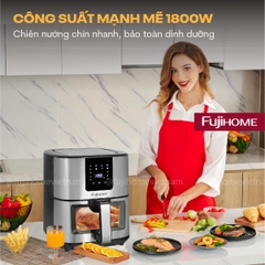 Nồi chiên không dầu cửa kính Fujihome A10DG dung tích 10 lít
