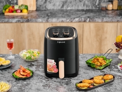 Nồi chiên không dầu nhỏ gọn Fujihome A4EB 4,5 lít cho 2–4 người