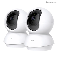 Bộ 2 camera Wi-Fi quay/quét Tapo C200P2 1080p trong nhà - Gia đình nhiều phòng cần lắp nhiều camera trong nhà