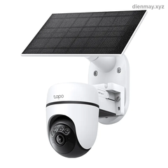Bộ camera năng lượng mặt trời Tapo C610 Kit 2K xoay/nghiêng - Sân vườn, mặt tiền nhà cần camera không phải đi dây điện