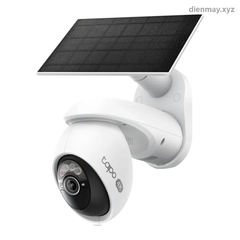 Bộ camera năng lượng mặt trời Tapo C660 Kit 4K 8MP xoay ngang/dọc - Nhà vườn, cổng nhà, kho bãi không có ổ điện gần camera