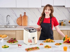 Fujihome A4EW – nồi chiên không dầu 4,5 lít nhỏ gọn cho cặp đôi và nhà 2–4 người