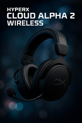 Tai nghe HyperX Cloud Alpha 2 Wireless đen