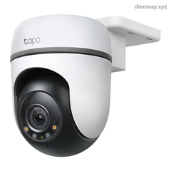 Camera Wi-Fi ngoài trời quay quét Tapo TC40 1080p xoay 360° - Sân vườn, cổng nhà, cửa hàng cần camera ngoài trời quay quét 1080p